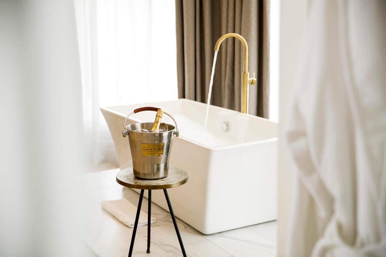 Lanelay Hall Hotel & Spa Hensol Exterior photo A freestanding bathtub