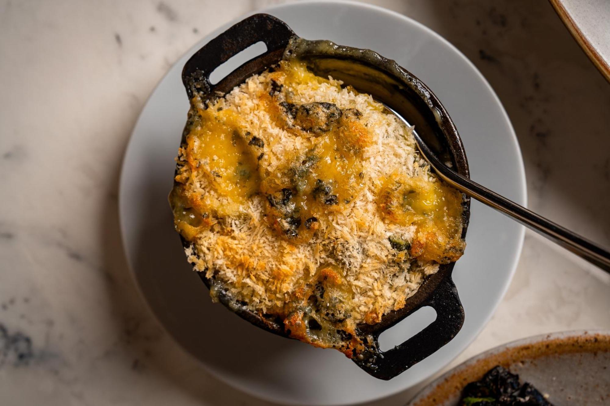 Lanelay Hall Hotel & Spa Hensol Exterior photo A bowl of crab and corn casserole
